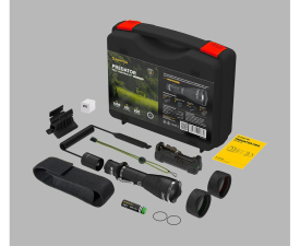 Armytek Predator Pro taktikai/vadász lámpa szett + extra 18650 akkumulátor